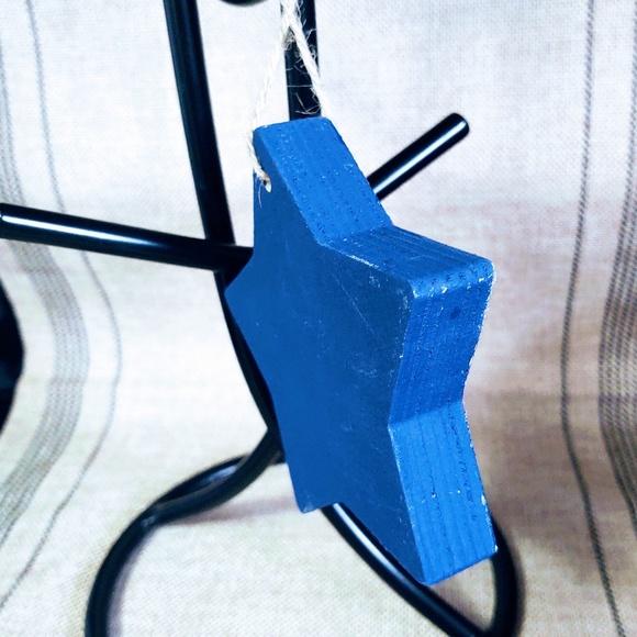 HANDCRAFTED PATRIOTIC ORNAMENT/TIERED TRAY DECOR/4TH OF JULY/AMERICANA DECOR - Picture 2 of 3